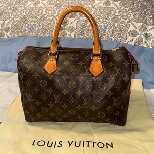 Louis Vuitton speedy 30 mono SP0035 vintage